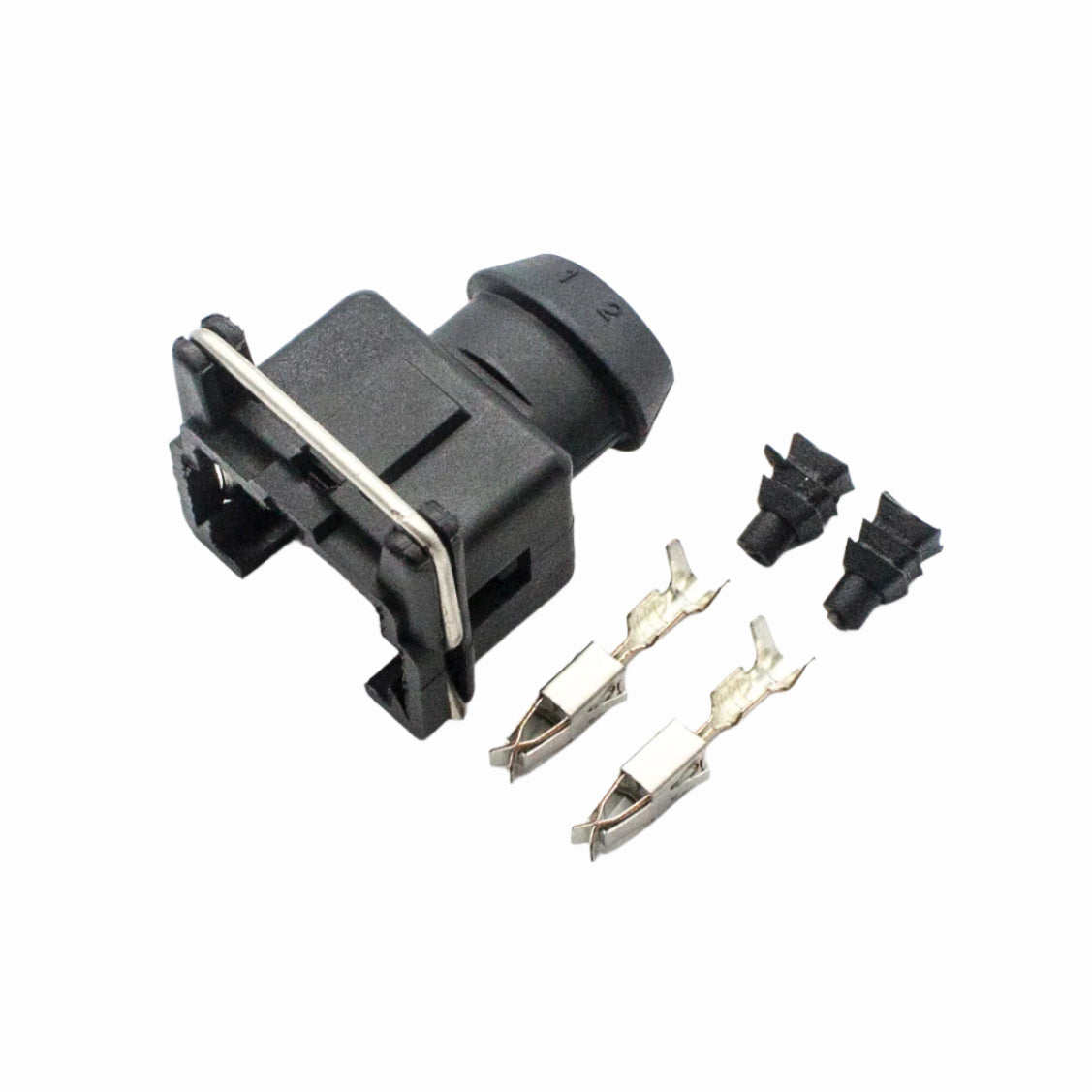 Raceworks EV1 Fuel Injector Plug Set + Bosch 2-Pin Female Sensor Connector - CPS-035